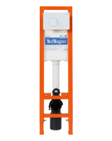 Кнопка смыва BelBagno SFERA, цвет-белый - Gidratop.ru изображение