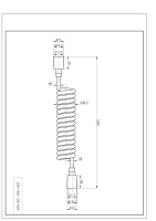 CZR-FMH-120-NOP Гибкий спиральный шланг, длина 1,2 м, чёрный матовый - Gidratop.ru изображение