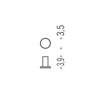 Colombo Mini Крючок, цвет: золото матовое - Gidratop.ru изображение