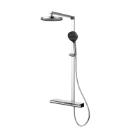 Душевая стойка Arco VSFS-4AR1CH с изливом, хром - Gidratop.ru изображение