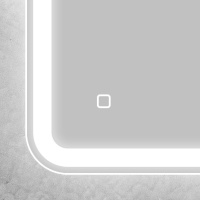 Зеркало с встроенным светильником и сенсорным выключателем SPC-MAR-900-600-LED-TCH, 12W, 220-240V, 900x30x600 - Gidratop.ru изображение