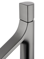 Смеситель для раковины высокий WONZON & WOGHAND The ONE, Темный графит (WW-H1011-BGG) - Gidratop.ru изображение