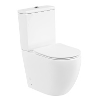 Унитаз-компакт безободковый BelBagno AMANDA BB051CPR/BB051SC - Gidratop.ru изображение