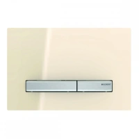 Клавиша Geberit Sigma Type 50 115.788.TG.2, двойной смыв, цинковое литье, песок - Gidratop.ru изображение