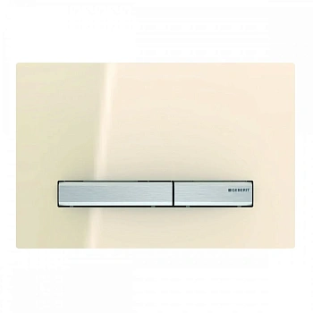 Клавиша Geberit Sigma Type 50 115.788.TG.2, двойной смыв, цинковое литье, песок