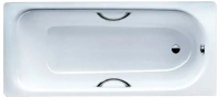 Стальная ванна Kaldewei Saniform Plus Star мод. 336, 170 х 75 х 41 см, с отверстиями для ручек, anti-slip 1336.3000.0001 - Gidratop.ru изображение