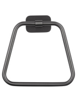 Кольцо для полотенец WONZON & WOGHAND GRAFFITY, Темный графит (WW-9313-BGM) - Gidratop.ru изображение