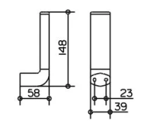 Держатель запасного рулона Keuco Edition Palais 40063 010000 - Gidratop.ru изображение