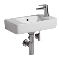 Раковина Geberit Renova 276150000 Compact, 50 х 25 см белая - Gidratop.ru изображение