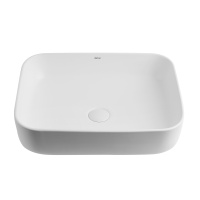 Раковина накладная ABBER Rechteck AC2202MW белая матовая - Gidratop.ru изображение