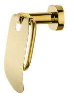 Держатель для туалетной бумаги с крышкой WONZON & WOGHAND FIRST, Глянцевое золото (WW-8426-LG) - Gidratop.ru изображение