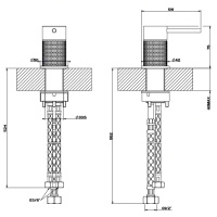 GESSI 316 рычаг удаленного управления, цвет: steel brushed - Gidratop.ru изображение