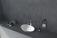 Раковина накладная ABBER Stein AS2609 белая матовая - Gidratop.ru изображение