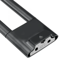 Полотенцедержатель Keuco Edition 400 11518130000 двойной, 45 см, хром черный шлифованный - Gidratop.ru изображение