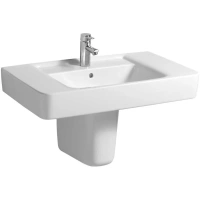 Раковина Geberit Renova 122185000 Plan, 85 х 48 см, белая - Gidratop.ru изображение