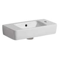 Раковина Geberit Renova 276150000 Compact, 50 х 25 см белая - Gidratop.ru изображение