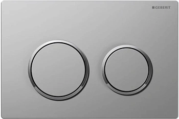 Кнопка Geberit Omega Type 20 115.085.KN.1, матовая, глянцевый хром