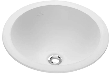 Раковина Villeroy&Boch Loop&Friends 61404501, 45 х 45 см, альпийский белый, встраиваемая сверху