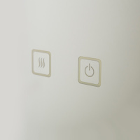 Зеркало со встроенной подсветкой, голосовым управлением и подогревом SPC-GRT-1200-800-LED-TCH-SND, 12W, 220-240V, 1200x30x800 - Gidratop.ru изображение