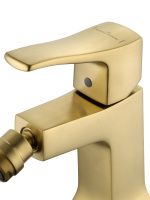 Смеситель для биде WONZON & WOGHAND FLEX, Брашированное золото (WW-88016072-BG) - Gidratop.ru изображение