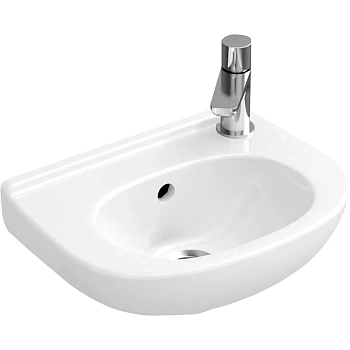Раковина Villeroy&Boch O'novo компактная 36 x 27,5 см, подвесная, альпийский белый 536039R1